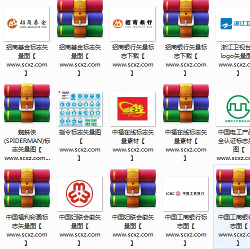 600套各银行、保险、大学、电视台、报纸、协会组织等公共事业LOGO矢量标志
