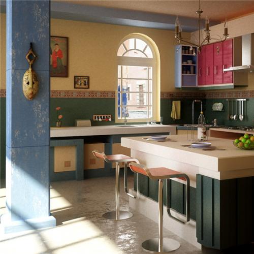 60套厨房模型/3D模型库 家装模型/单体模型3dmax室内模型库模型库