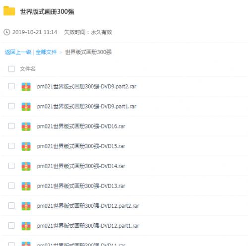 世界版式画册300强 AI EPS模板国外平面排版素材