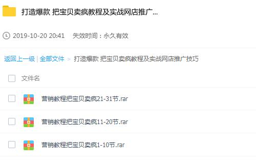 打造爆款 把宝贝卖疯教程及实战网店推广技巧送 店铺全套装修模板