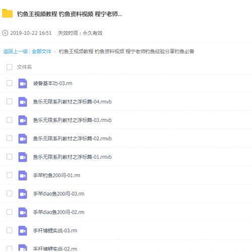 钓鱼王视频教程