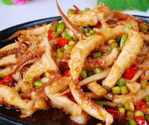 铁板鱿鱼核心配方酱料撒料技术培训