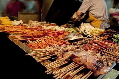 小吃烧烤油炸涮烫加盟技术配方做法全套课堂笔记送4DVD视频