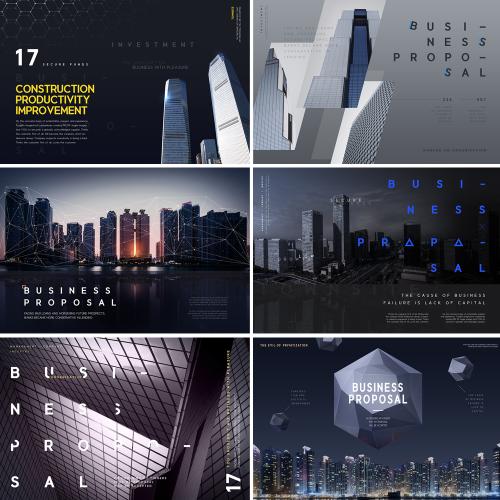 时尚潮流高端英文房地产楼盘活动宣传海报PSD素材PS设计