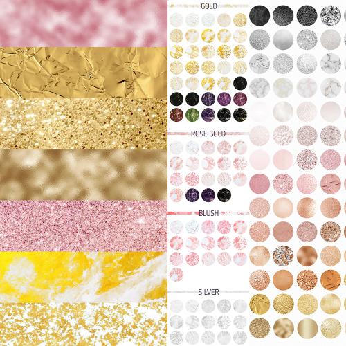 质感抽象金粉色香槟色大理石纹理底纹包装背景JPG图片素材