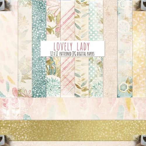 复古水彩花卉叶子纹理纸张底纹手账笔记本包装印刷图案素材