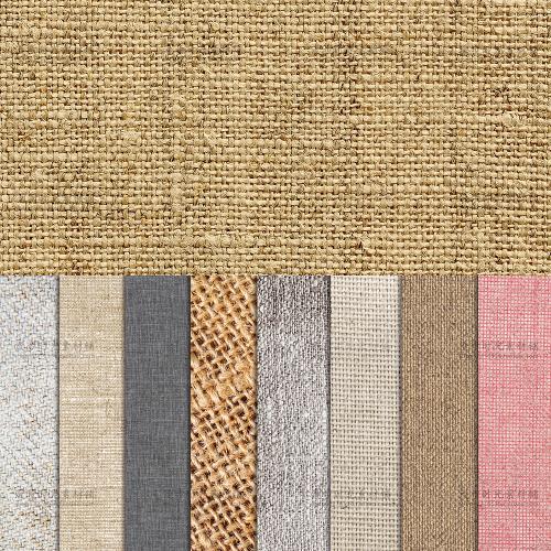 棉麻麻布纹理图片贴图复古材质麻料底纹背景JPG高清设计素材