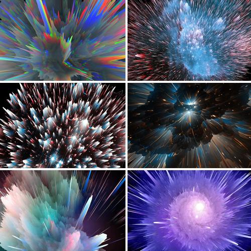 抖音故障风镭射光线视觉冲击艺术背景纹理高清图片JPG设计素材