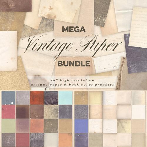 复古做旧信纸纸张纹理背景底图书本封面图案JPG设计素材模板