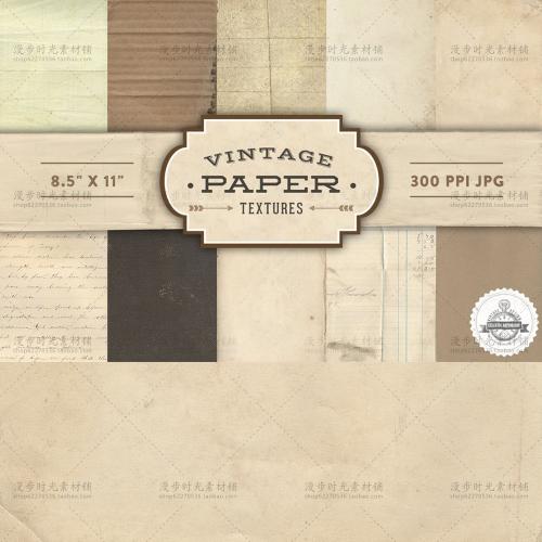 复古怀旧纸张背景纹理图案底图包装印刷图JPG设计素材图