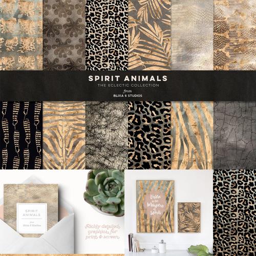 金色动物皮肤纹理棕榈叶泥土纹理包装纸JPG图片设计素材