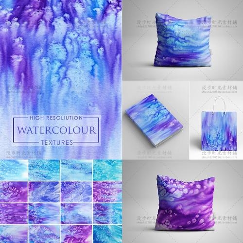 印刷包装水彩数码纸纹理背景底纹装饰画JPG图片设计素材