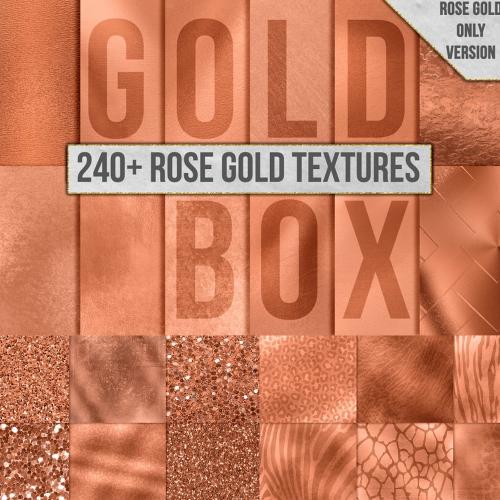 玫瑰金金箔纹理背景底纹金色包装印刷PS贴图样式JPG设计素材