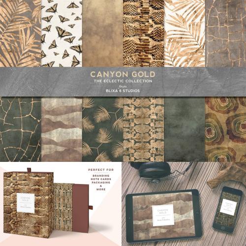 黄金棕蛇纹混合纹理包背景底纹包装印刷图片JPG设计素材