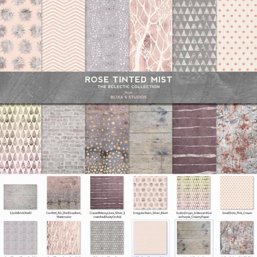 玫瑰金色薄雾金银箔质感奢华纹理背景银箔条纹JPG设计素材