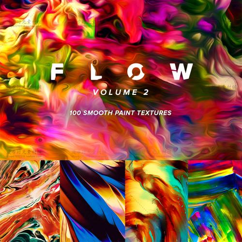 贴图个性底纹背景抽象艺术化海报油画喷墨水彩JPG高清设计素材