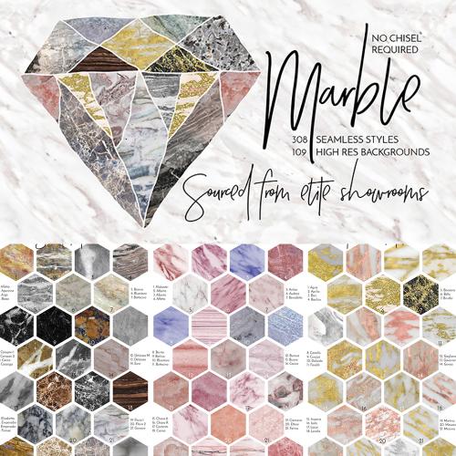 彩色大理石纹理图案贴图PS插件 ASL样式包装JPG图片设计素材