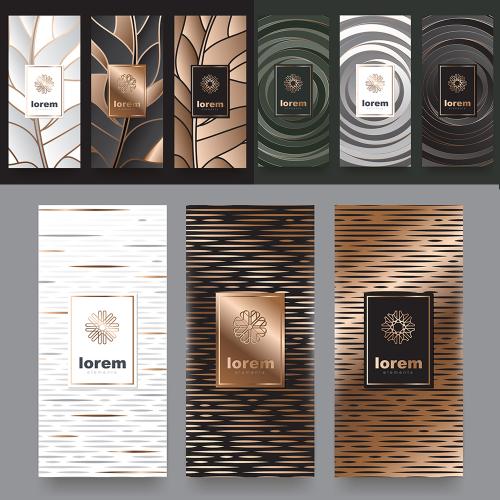 立体纹理线条中式传统古典底纹地产背景EPS矢量设计素材