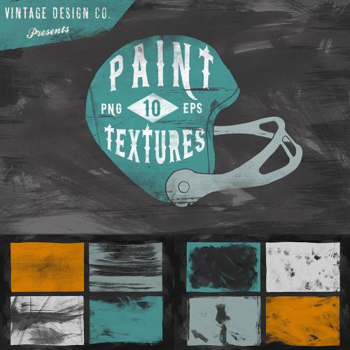 复古怀旧黑板风格油画笔画纹理背景图案EPS矢量PNG设计素材