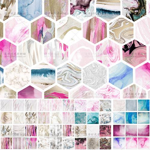 贴图唯美艺术抽象水彩水粉颜料纹理背景图案 JPG图片设计素材