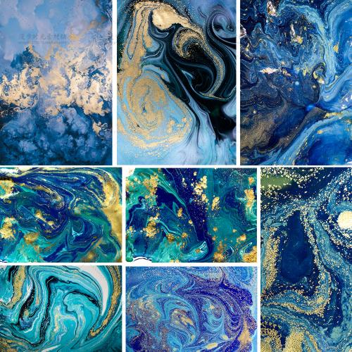 油彩肌理大理石纹理水墨背景装饰画包装墙纸JPG设计素材