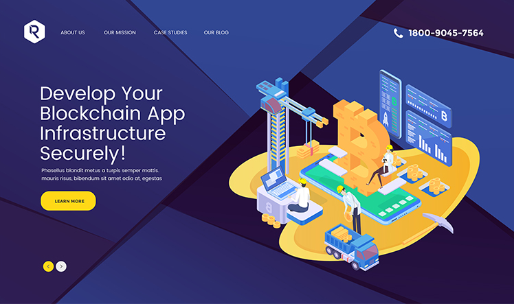 网页app海报
