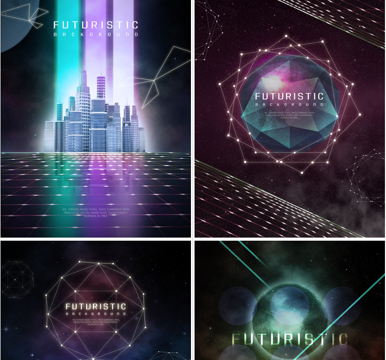 时尚创意星空海报