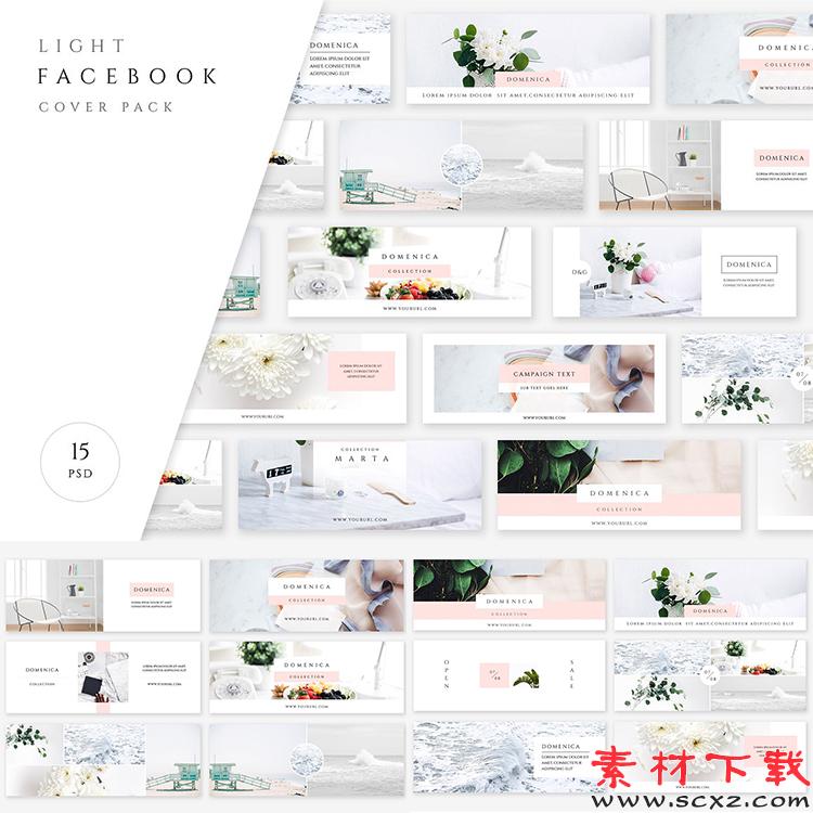 欧美简约图文照片素材