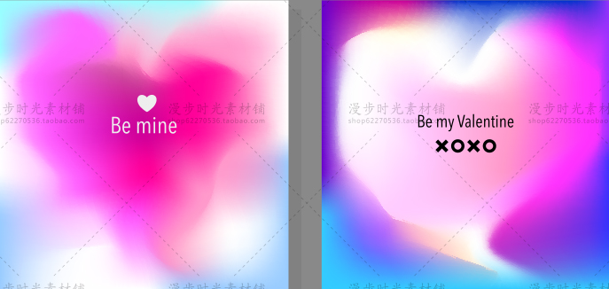 底纹花纹潮流彩色渐变创意EPS设计素材