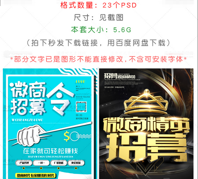 电子商务招募招商模板