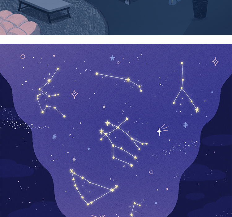 唯美星空晚安系列