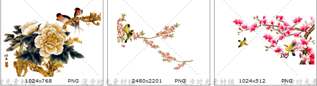 复古中国风素材