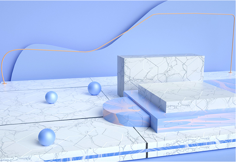 电商促销3D立体场景海报