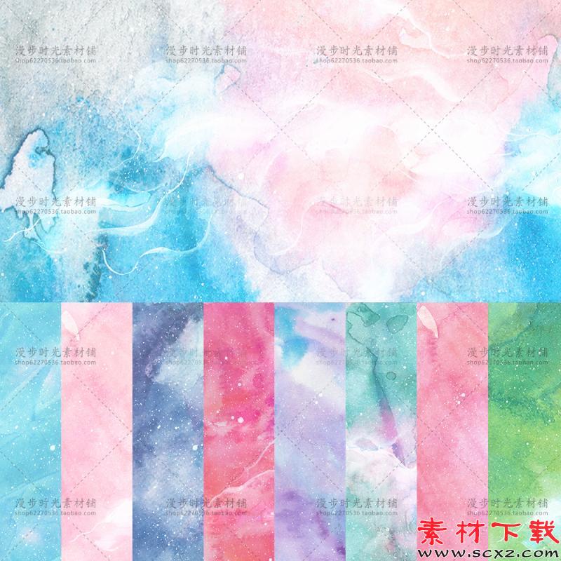 梦幻高清星空素材