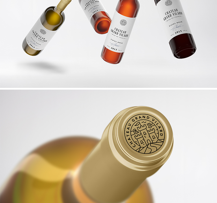 干净逼真高档葡萄酒素材