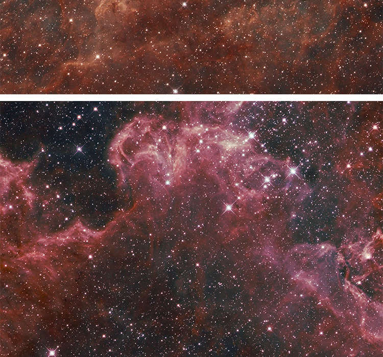 梦幻星空图案素材