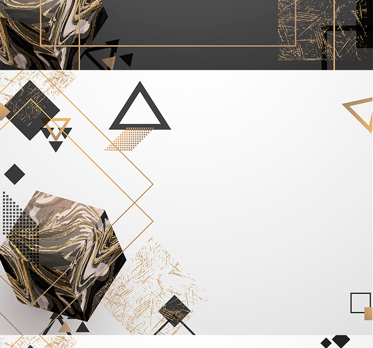 黑金色抽象立体几何大理石纹理底纹背景PNG+EPS矢量设计素材