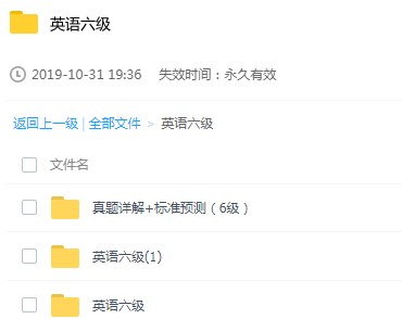 英语六级学习辅导教程