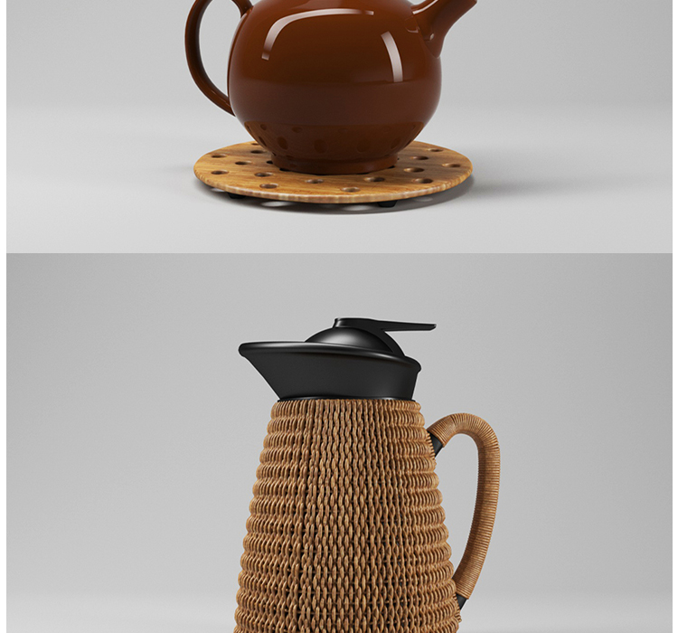 C4D瓶子杯子样子