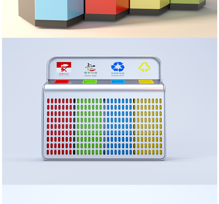 C4D垃圾箱模型