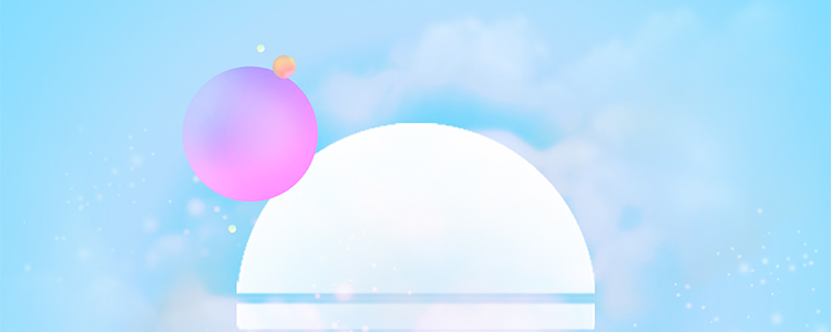 梦幻抽象空间海报