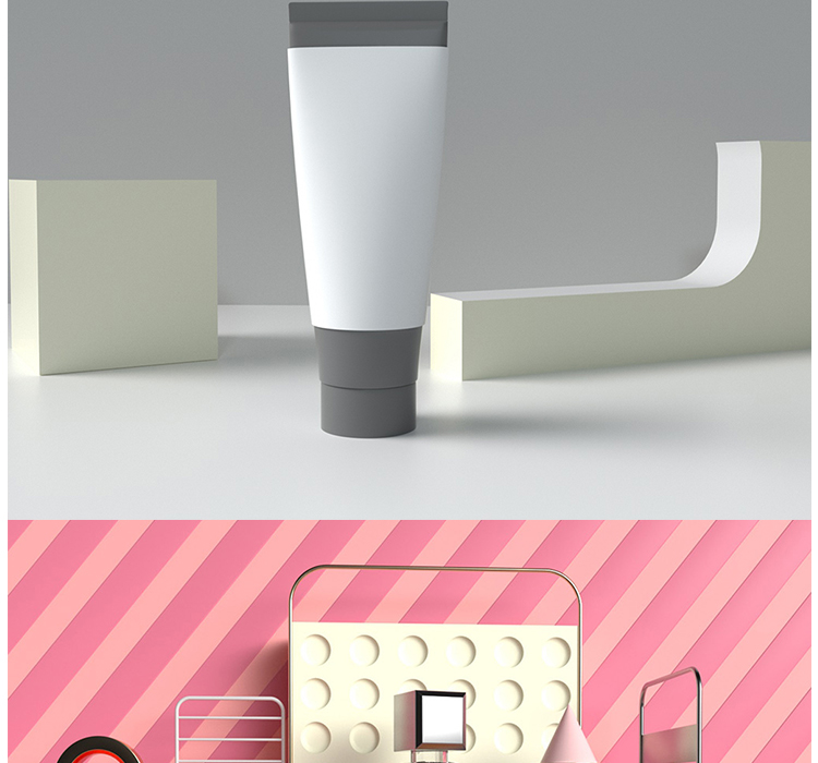 C4D护肤样机模型