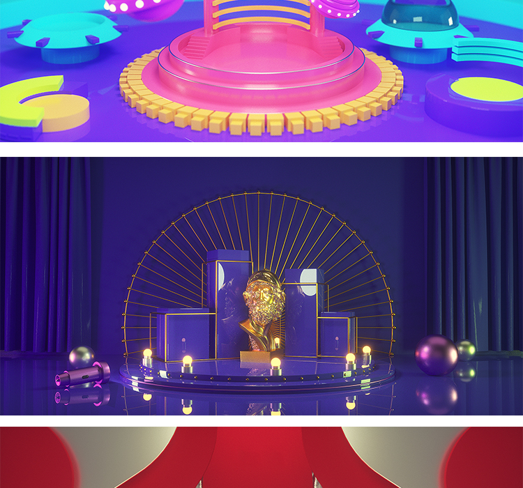 C4D工程源文件设计素材