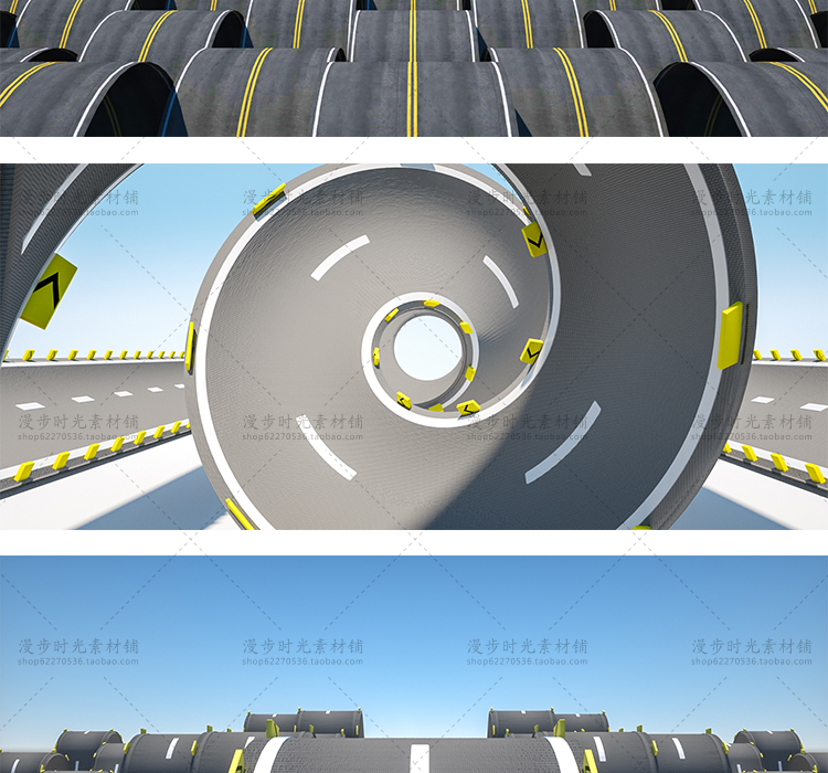 城市建筑C4D