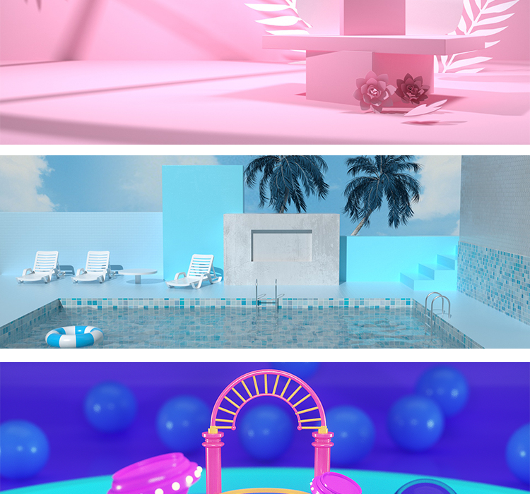 C4D工程源文件设计素材