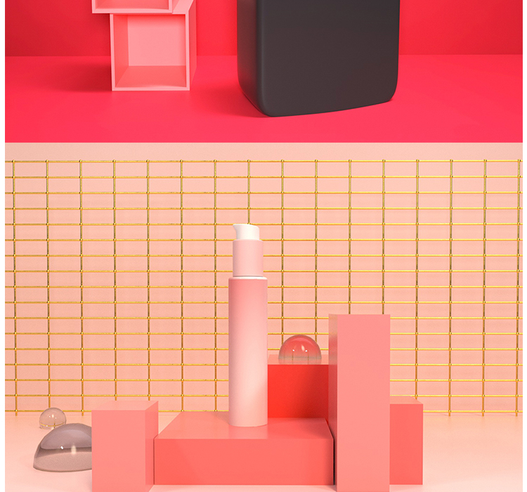 C4D护肤样机模型