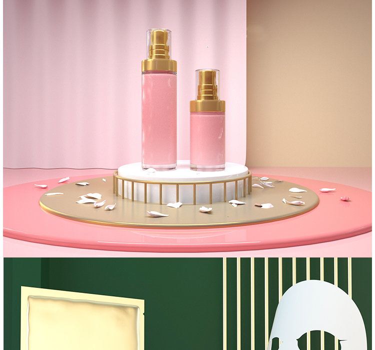 C4D护肤样机模型