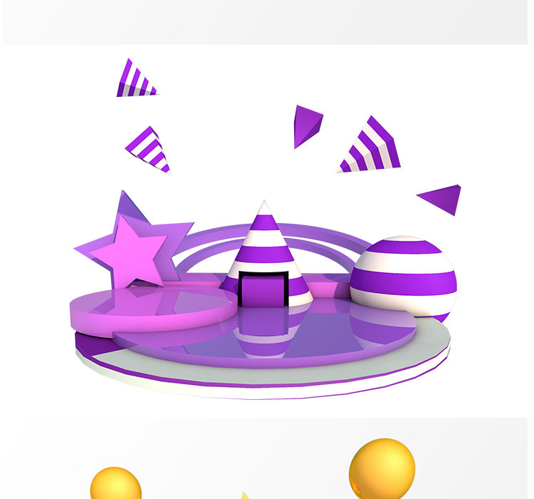 C4D立体几何