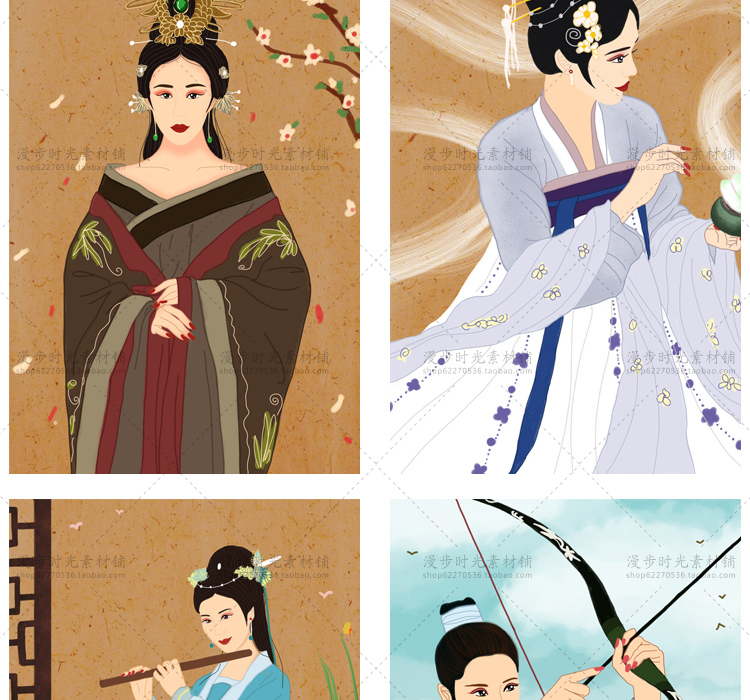 汉服插画