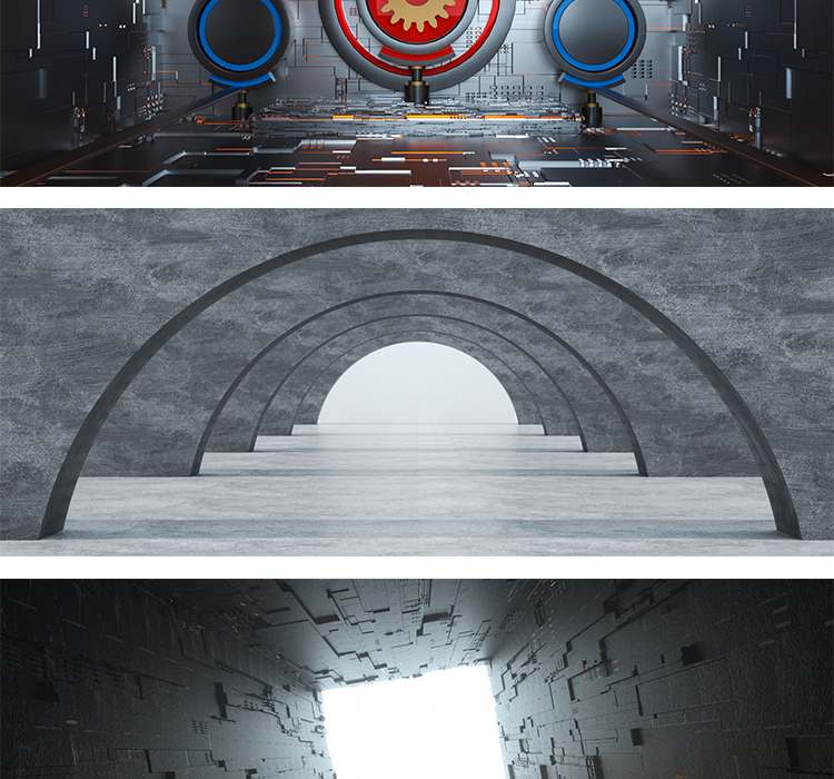 炫酷C4D空间模型
